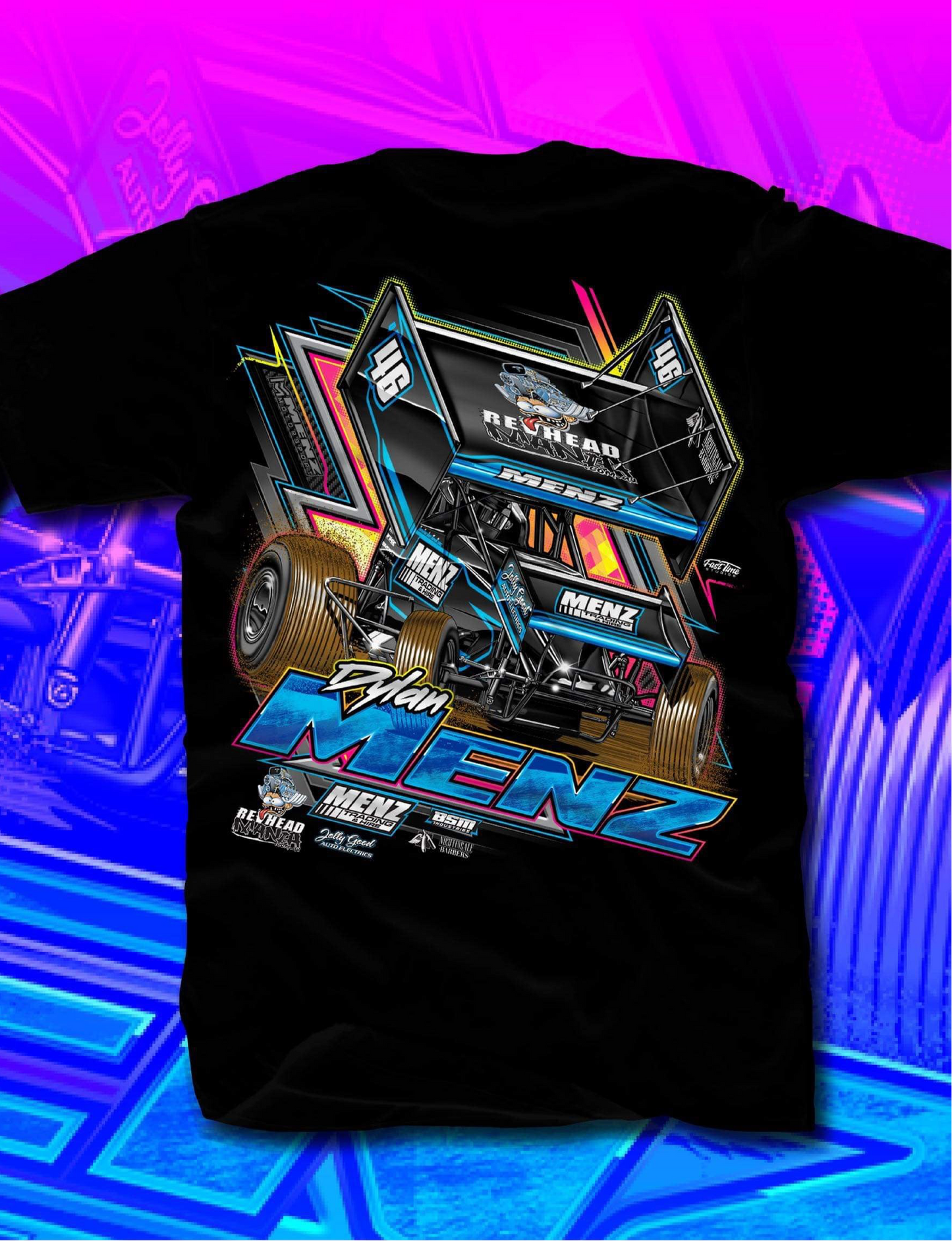 Sprintcar Tee - 23/24/25 season - Limited Sizes available