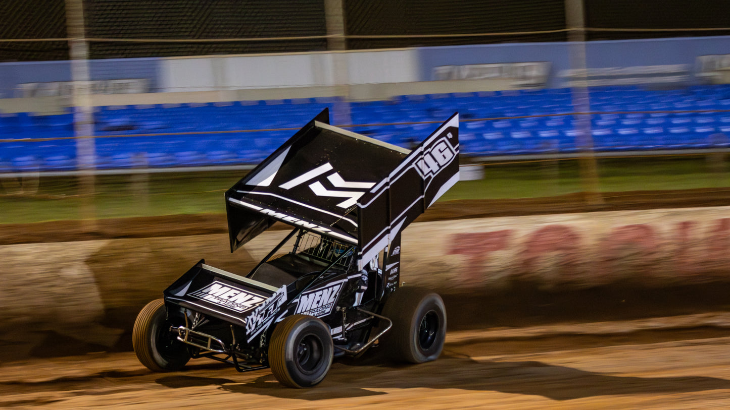 2025/26 Sprintcar shirt (Black and white)